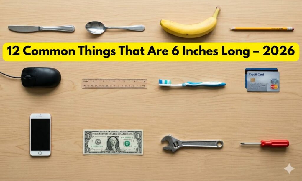 12 Common Things That Are 6 Inches Long – 2026