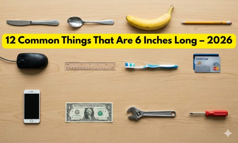 12 Common Things That Are 6 Inches Long – 2026