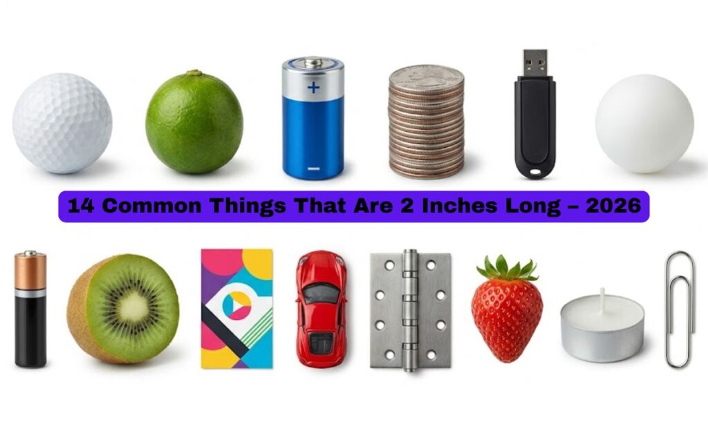 14 Common Things That Are 2 Inches Long – 2026