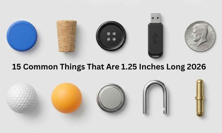 15 Common Things That Are 1.25 Inches Long 2026