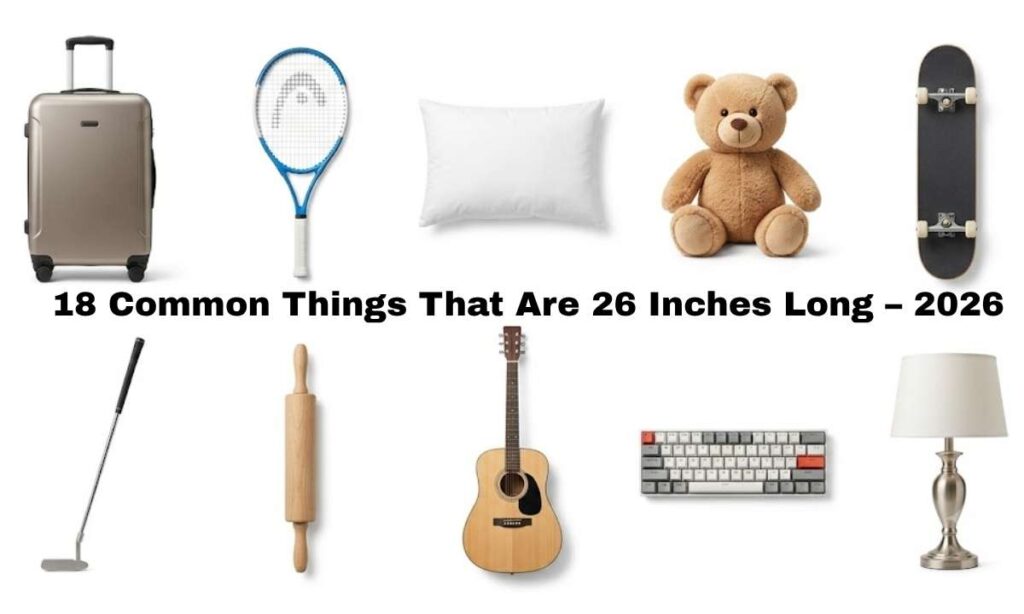 18 Common Things That Are 26 Inches Long – 2026