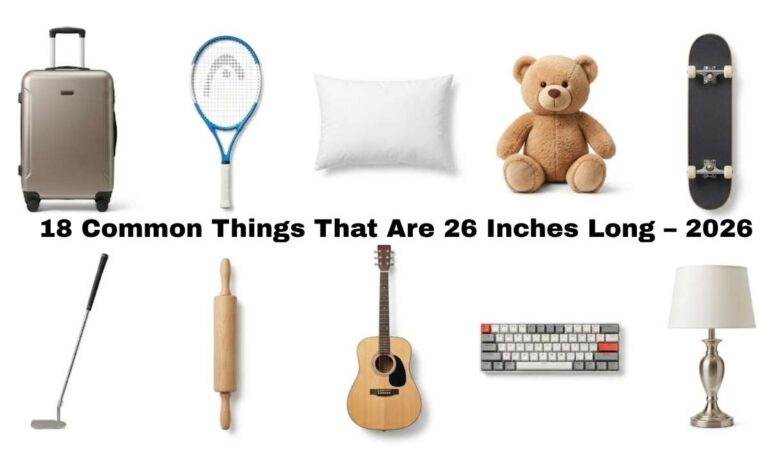 18 Common Things That Are 26 Inches Long – 2026